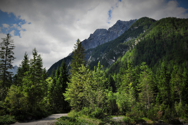 Обои картинки фото природа, горы, простор