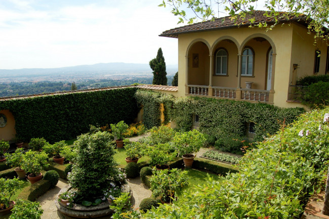 Обои картинки фото villa le balze, города, - здания,  дома, villa, le, balze