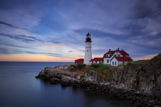 Обои картинки фото природа, маяки, маяк, побережье