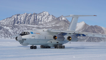 Картинка авиация грузовые+самолёты ilyushin il-76
