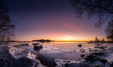 Картинка природа восходы закаты простор