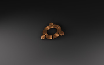 Картинка компьютеры ubuntu+linux фон логотип