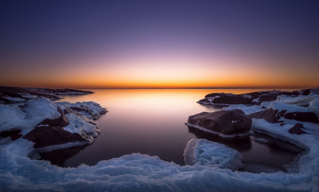 Обои картинки фото природа, восходы, закаты, простор