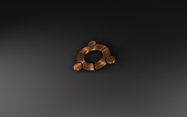 Обои картинки фото компьютеры, ubuntu linux, фон, логотип