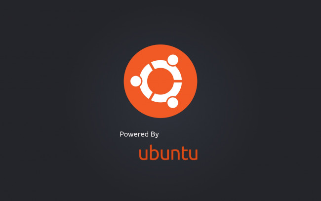 Обои картинки фото компьютеры, ubuntu linux, фон, логотип
