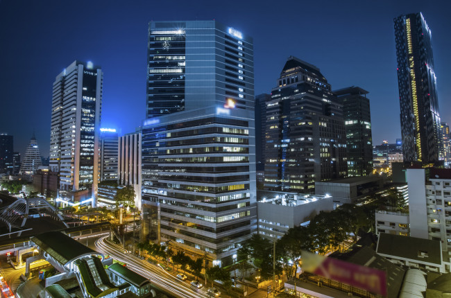 Обои картинки фото bangkok,  thailand, города, бангкок , таиланд, простор