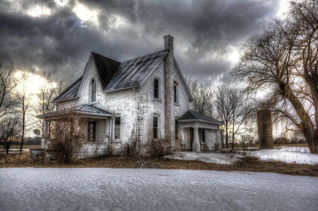 Обои картинки фото города, - здания,  дома, зима, дом, снег