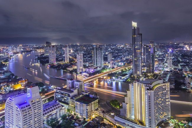 Обои картинки фото bangkok,  thailand, города, бангкок , таиланд, простор