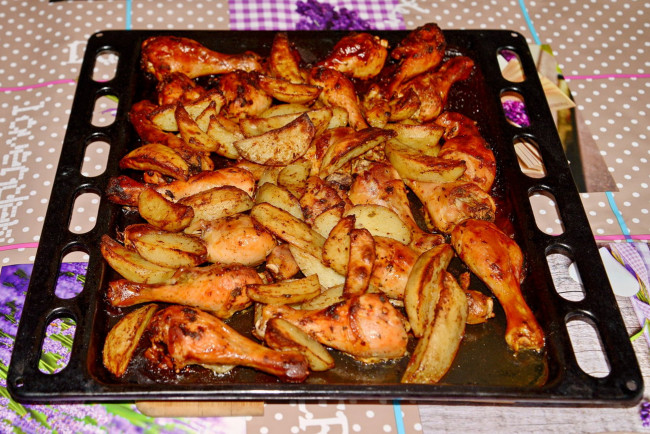 Обои картинки фото еда, мясные блюда, курица, мясо