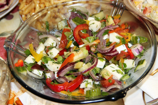 Обои картинки фото еда, салаты,  закуски, салат