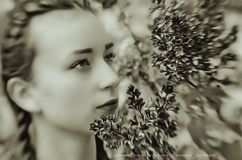 Картинка календари компьютерный+дизайн calendar растение лицо девушка