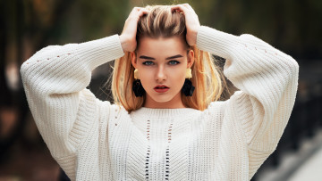 Картинка девушка+в+белом+белье девушки -+блондинки +светловолосые девушка красивая супер секси няша нежная классная модница лапочка мадам