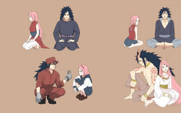 Картинка аниме naruto сакура мадара образы