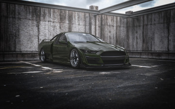 обоя ford mustang shelby gt500 sport wagon ute, автомобили, 3д, ford, mustang, shelby, gt500, sport, wagon, ute