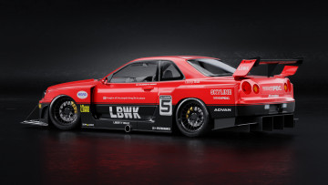 обоя автомобили, 3д, nissan