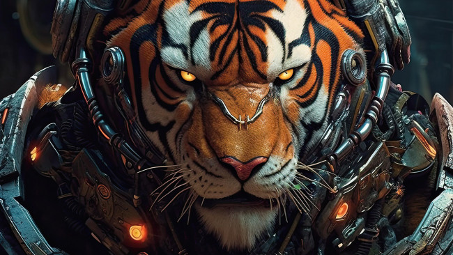 Обои картинки фото фэнтези, роботы,  киборги,  механизмы, нейросети, графика, нейроарт, ai, art, нейронные, сети, рисунки, нейро, искусство