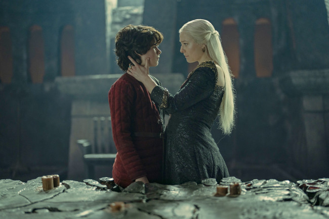 Обои картинки фото house of the dragon  , сериал 2022, кино фильмы, house of the dragon , сериал, дом, дракона, фэнтези, боевик, драма, мелодрама, эмма, дарси, emma, darcy, rhaenyra, targaryen