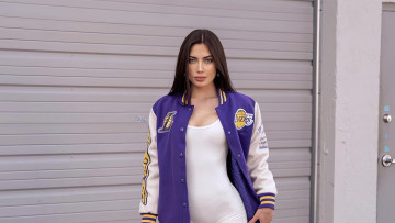 обоя девушки, - брюнетки,  шатенки, джорджина, маццео, модель, звезда, инстаграма, венесуэлла, georgina, mazzeo