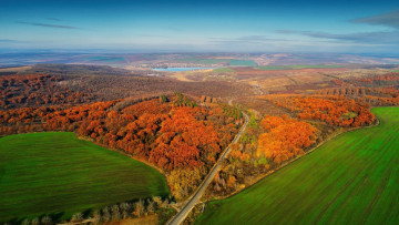 Картинка природа дороги вид сверху