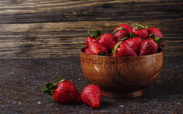 Картинка еда клубника +земляника ягоды