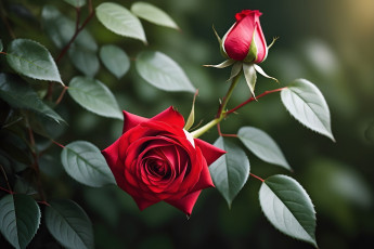 Картинка 3д+графика цветы+ flowers розы