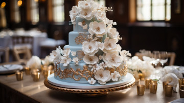 Картинка 3д+графика еда- food торт свадебный