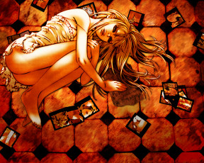 Картинка аниме gilgamesh