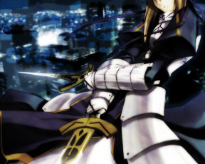 Картинка мечи аниме fate stay night