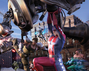 Картинка видео игры city of heroes