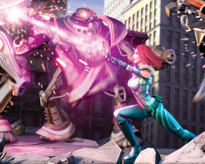 Картинка видео игры city of heroes