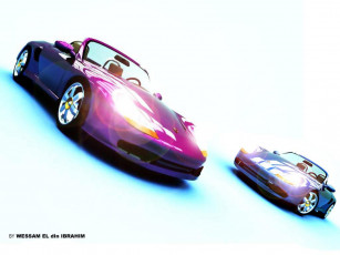 Картинка автомобили 3д