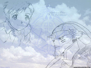Картинка эльрик альфонсо аниме fullmetal alchemist