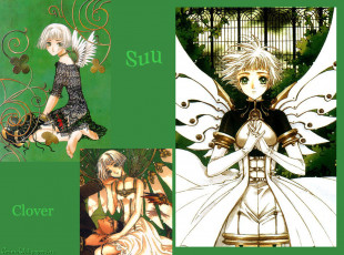 Картинка аниме clover