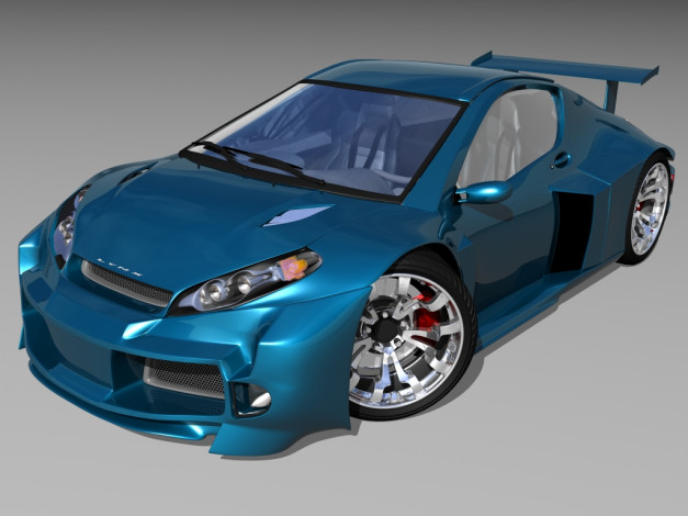 Обои картинки фото автомобили, 3д