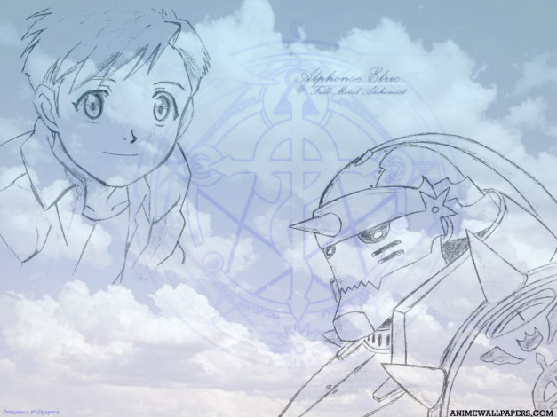 Обои картинки фото эльрик, альфонсо, аниме, fullmetal, alchemist
