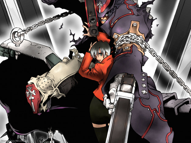 Обои картинки фото gungrave, аниме, gun, grave