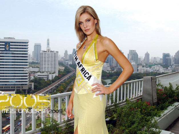 Обои картинки фото Miss universe 2005, девушки