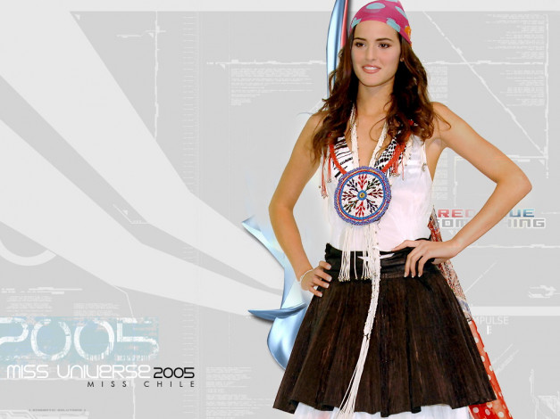 Обои картинки фото Miss universe 2005, девушки