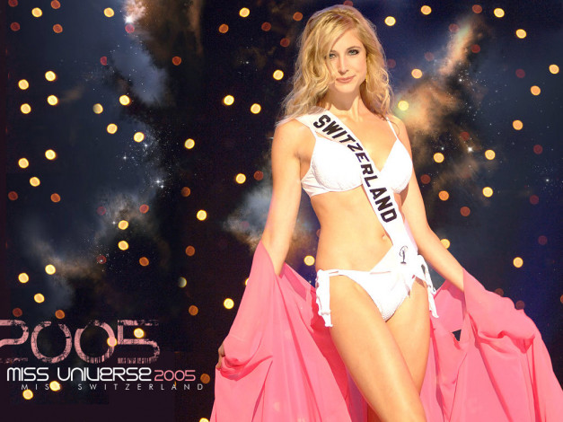 Обои картинки фото Miss universe 2005, девушки