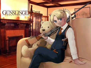 Картинка аниме gun slinger girl