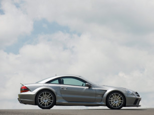 Картинка 2009 mercedes benz sl 65 amg black series автомобили