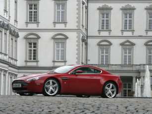 Картинка aston martin v8 vantage 2009 автомобили