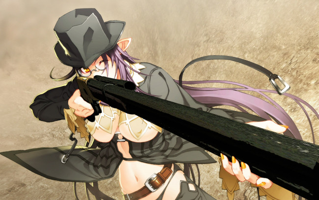 Обои картинки фото аниме, weapon, blood, technology