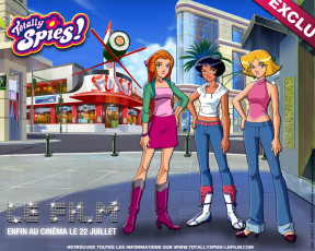 обоя мультфильмы, totally, spies