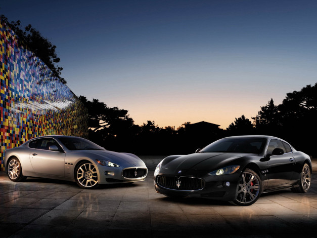 Обои картинки фото автомобили, maserati