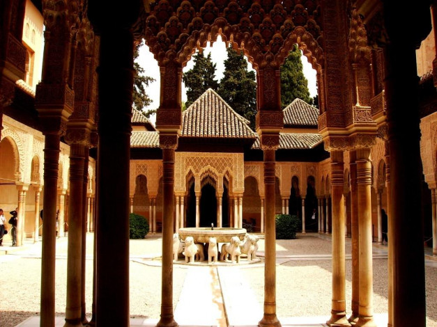 Обои картинки фото города, фонтаны