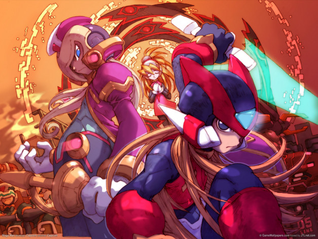 Обои картинки фото видео, игры, mega, man