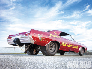Картинка 1967 buick skylark funny car автомобили hotrod dragster