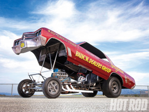 Картинка 1967 buick skylark funny car автомобили hotrod dragster