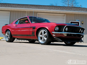 Картинка 1969 mustang boss 302 автомобили